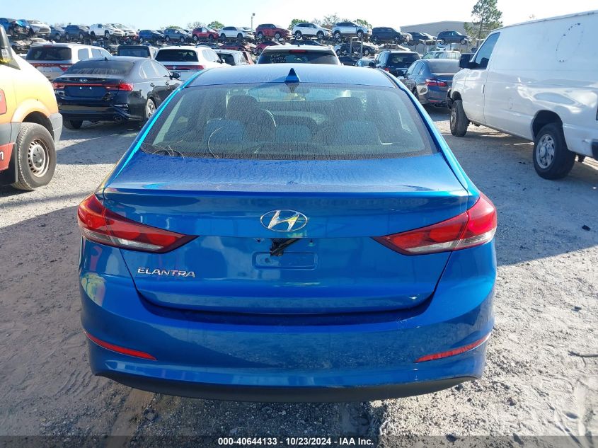 2018 Hyundai Elantra Value Edition VIN: 5NPD84LF7JH285852 Lot: 40644133