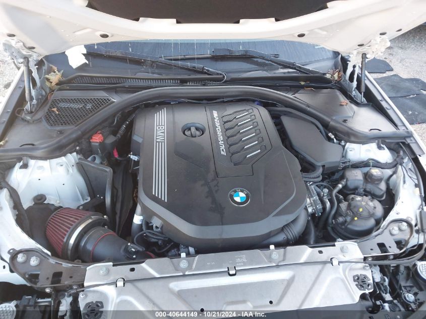 2022 BMW M340I VIN: 3MW5U7J04N8C48201 Lot: 40644149