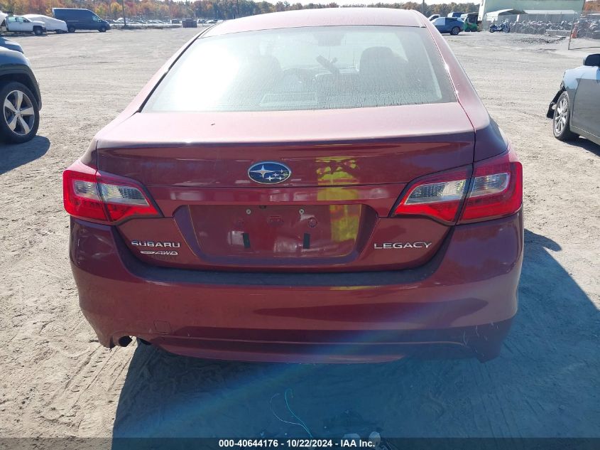 2017 Subaru Legacy 2.5I VIN: 4S3BNAB65H3022314 Lot: 40644176