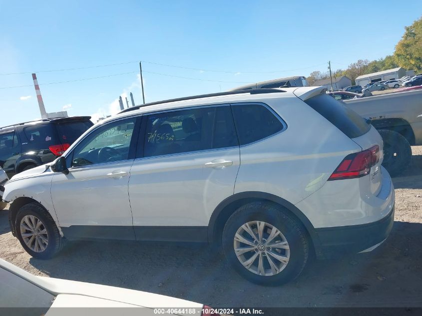 2019 VOLKSWAGEN TIGUAN 2.0T SE/2.0T SEL/2.0T SEL R-LINE/2.0T SEL R-LINE BLACK - 3VV2B7AX3KM040727