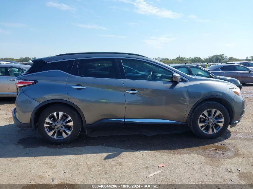 2015 Nissan Murano Sv VIN: 5N1AZ2MG5FN283256 Lot: 40644206