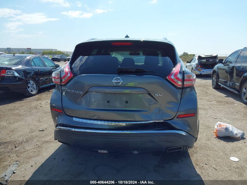 2015 Nissan Murano Sv VIN: 5N1AZ2MG5FN283256 Lot: 40644206