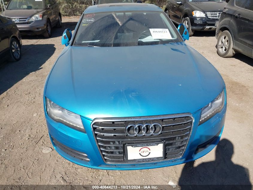 2013 Audi A7 Premium Plus VIN: WAUYGBFC5DN060244 Lot: 40644213