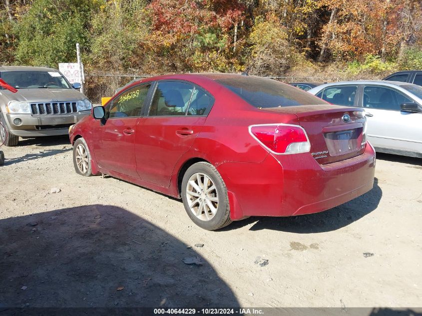 2012 Subaru Impreza 2.0I Premium VIN: JF1GJAC60CH025459 Lot: 40644229