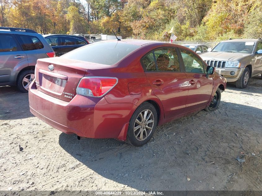 2012 Subaru Impreza 2.0I Premium VIN: JF1GJAC60CH025459 Lot: 40644229