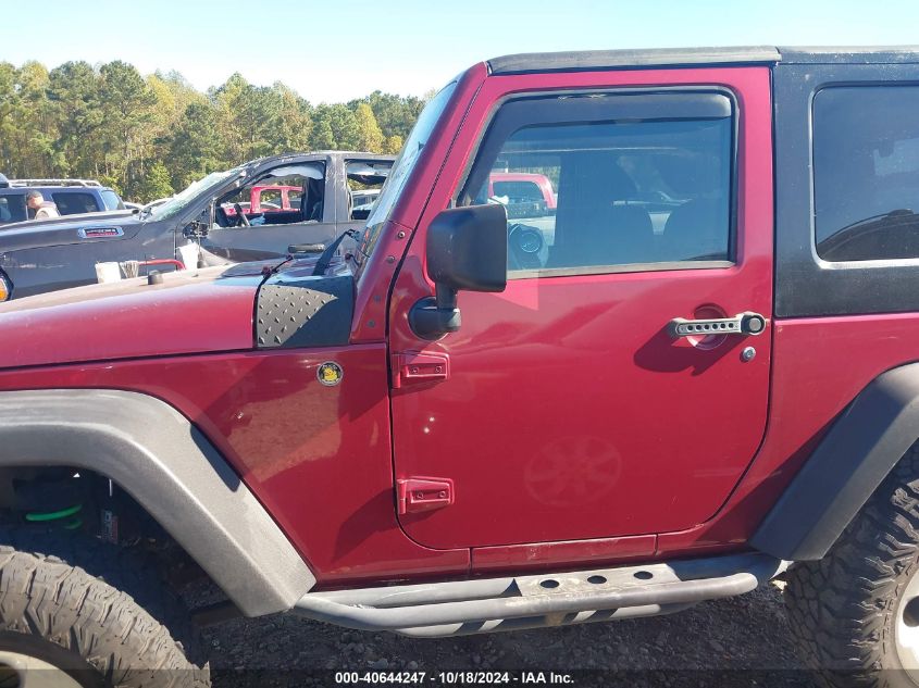 2013 Jeep Wrangler Sport VIN: 1C4AJWAG6DL607086 Lot: 40644247