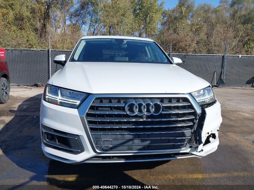 2018 Audi Q7 3.0T Premium VIN: WA1VAAF71JD052545 Lot: 40644270