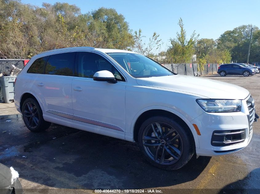 2018 Audi Q7 3.0T Premium VIN: WA1VAAF71JD052545 Lot: 40644270