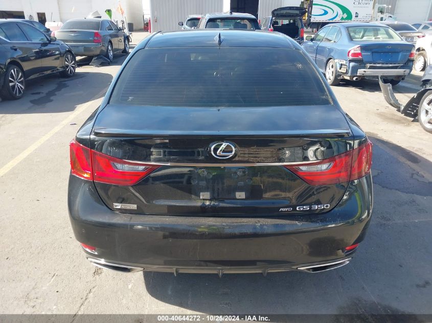 2015 Lexus Gs 350 VIN: JTHCE1BL1FA006340 Lot: 40644272