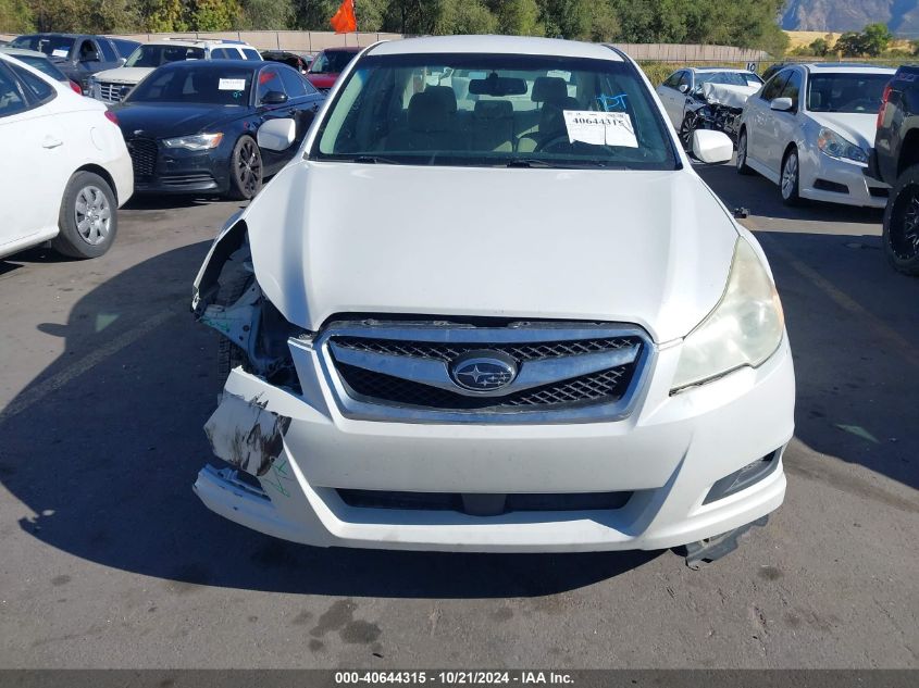 2011 Subaru Legacy 2.5I Premium VIN: 4S3BMCB66B3214461 Lot: 40644315