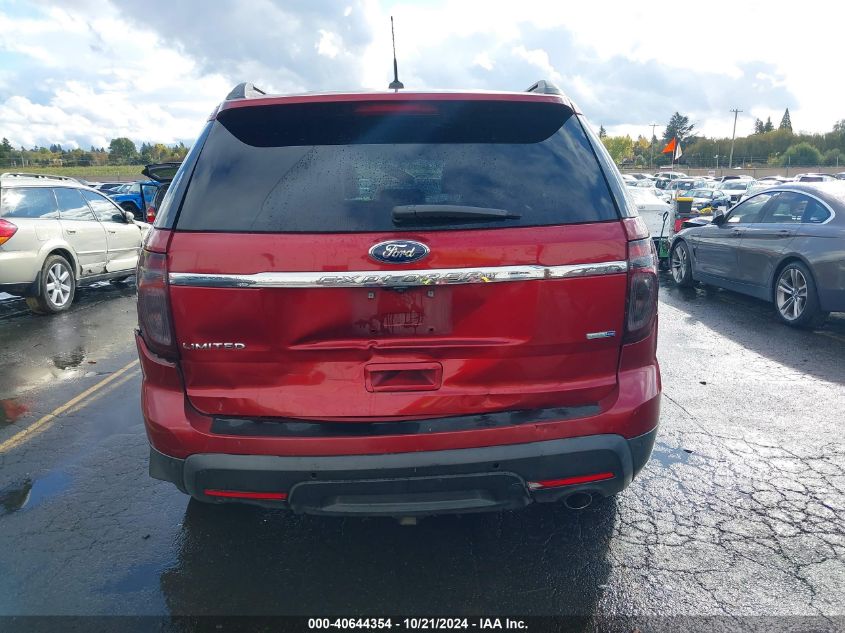 2013 Ford Explorer Limited VIN: 1FM5K8F88DGC86801 Lot: 40644354