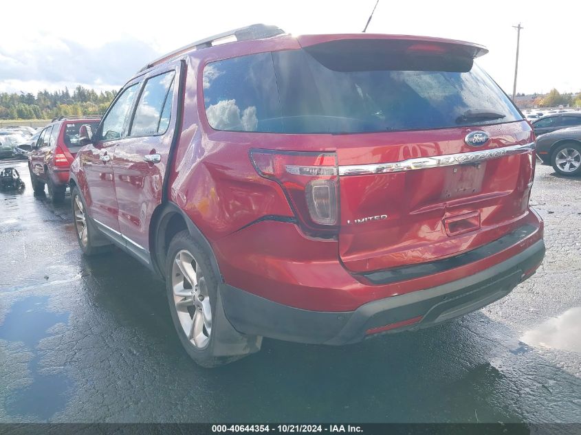 2013 Ford Explorer Limited VIN: 1FM5K8F88DGC86801 Lot: 40644354