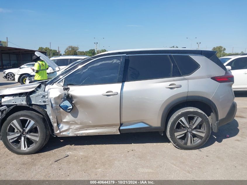 2021 Nissan Rogue Sl Intelligent Awd VIN: JN8AT3CB6MW219997 Lot: 40644379