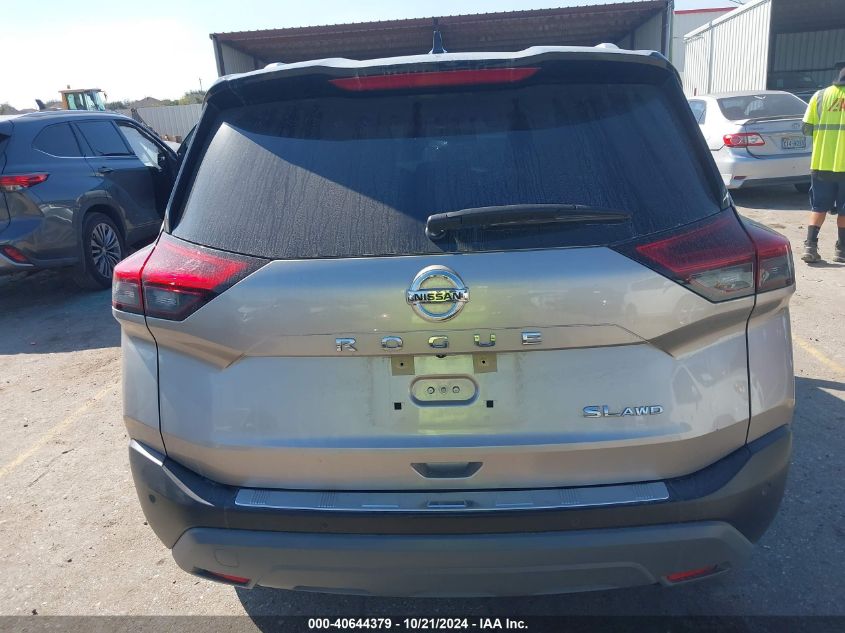 2021 Nissan Rogue Sl Intelligent Awd VIN: JN8AT3CB6MW219997 Lot: 40644379