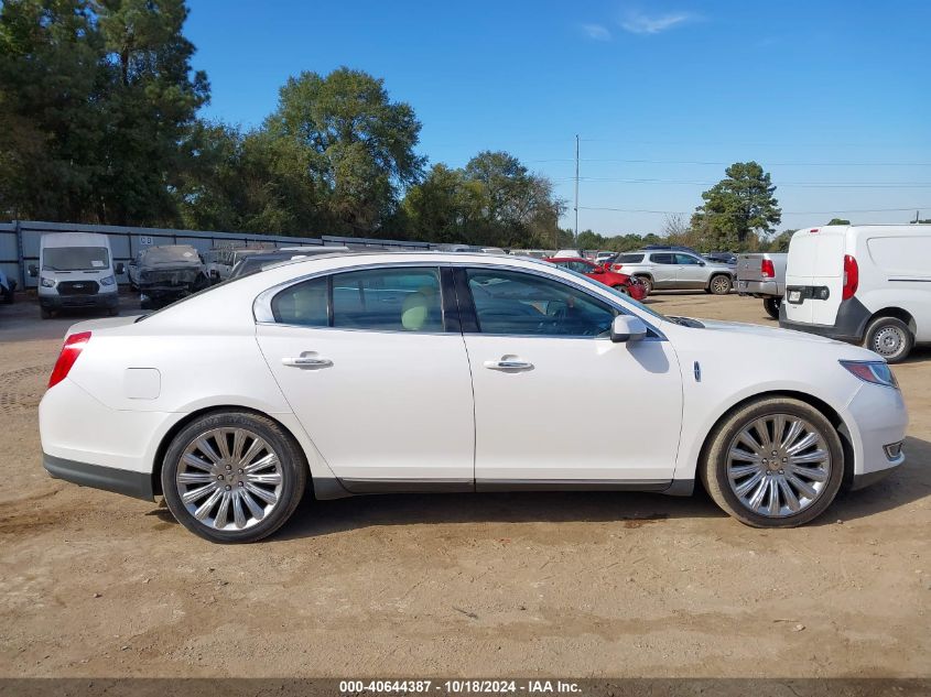 2013 Lincoln Mks VIN: 1LNHL9EK3DG603140 Lot: 40644387