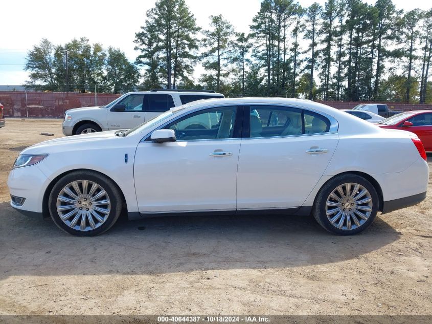 2013 Lincoln Mks VIN: 1LNHL9EK3DG603140 Lot: 40644387