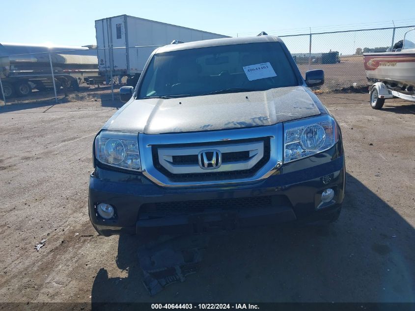 2011 Honda Pilot Ex-L VIN: 5FNYF4H56BB038670 Lot: 40644403