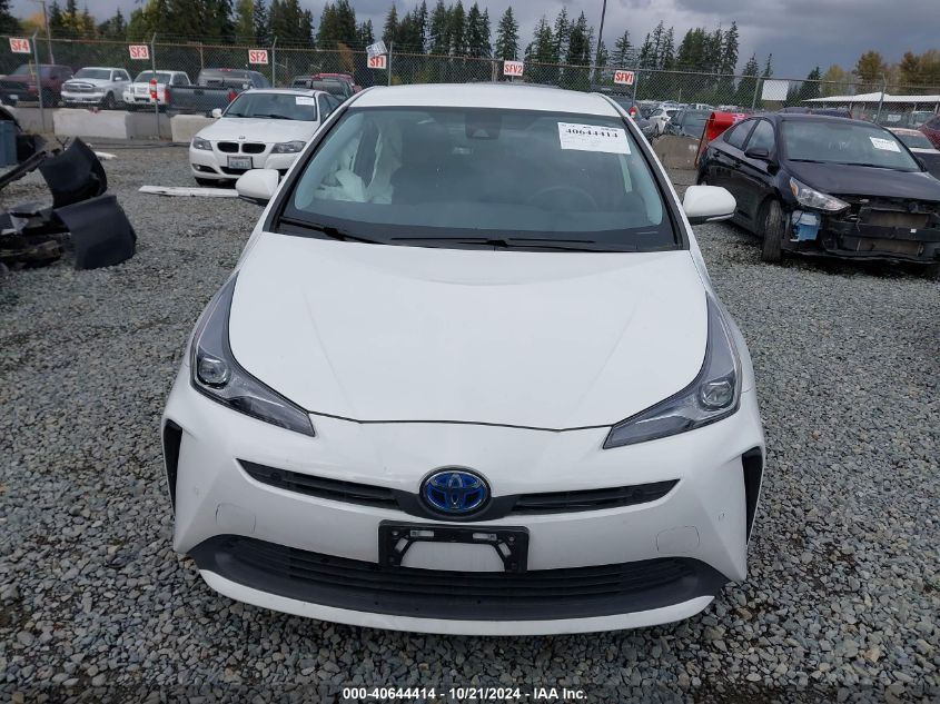 2022 Toyota Prius Le VIN: JTDKAMFU4N3180208 Lot: 40644414