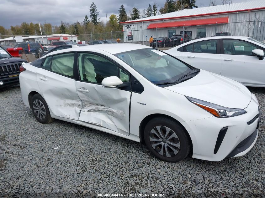 2022 Toyota Prius Le VIN: JTDKAMFU4N3180208 Lot: 40644414