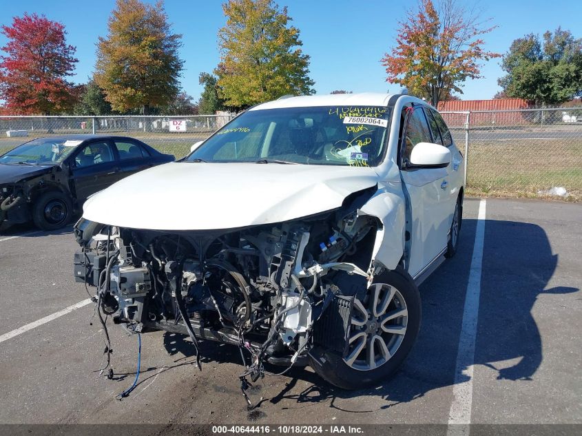 2015 Nissan Pathfinder Sl VIN: 5N1AR2MN7FC621511 Lot: 40644416