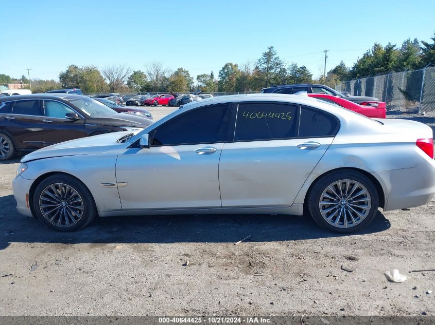 2009 BMW 750I I VIN: WBAKA83509CY34211 Lot: 40644425