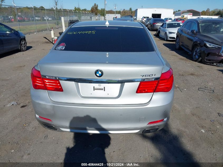 2009 BMW 750I I VIN: WBAKA83509CY34211 Lot: 40644425