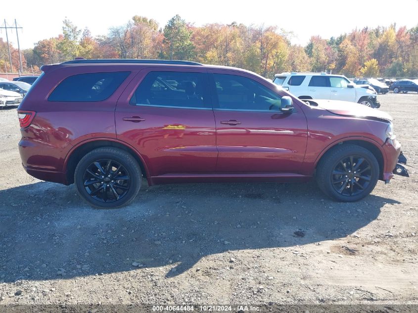 2018 Dodge Durango Gt Awd VIN: 1C4RDJDG5JC393633 Lot: 40644484