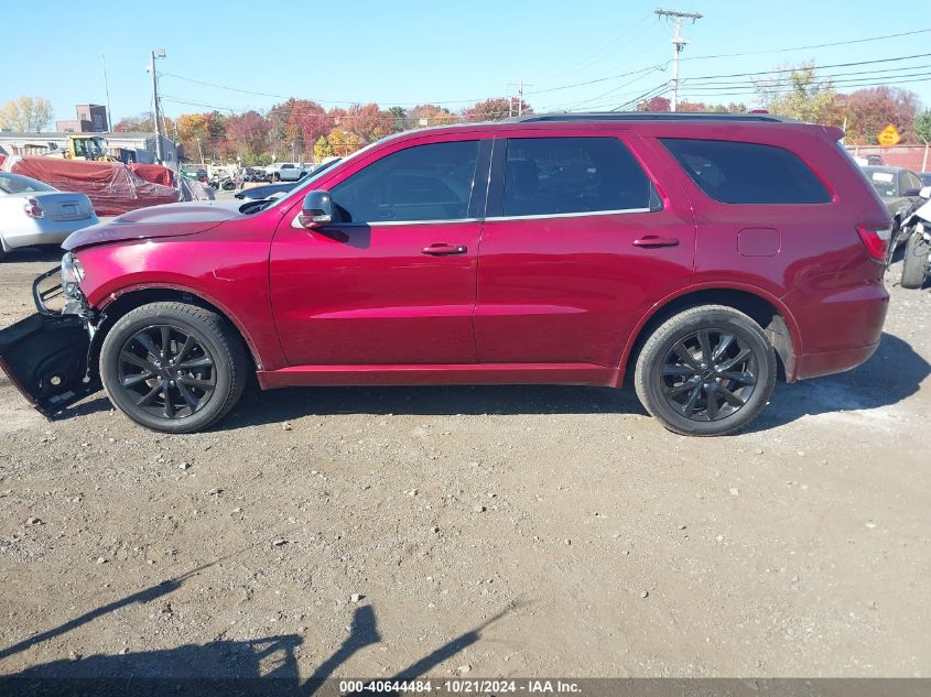 2018 Dodge Durango Gt Awd VIN: 1C4RDJDG5JC393633 Lot: 40644484