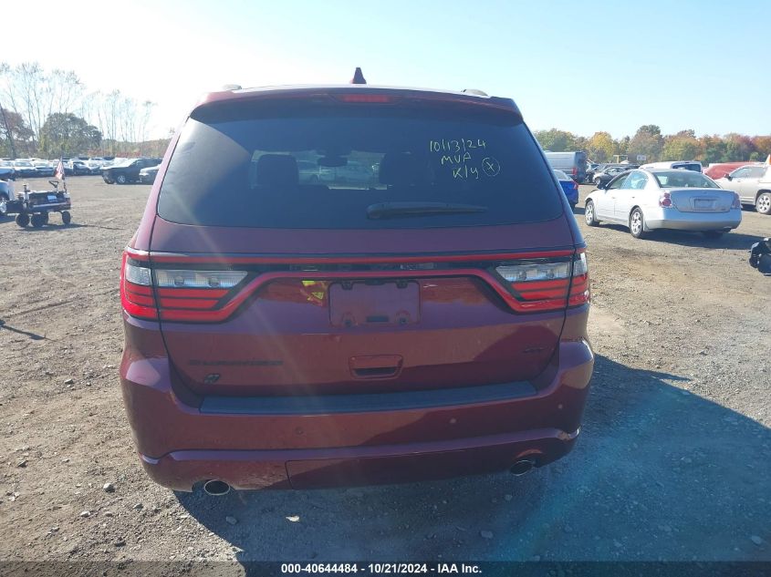 2018 Dodge Durango Gt Awd VIN: 1C4RDJDG5JC393633 Lot: 40644484