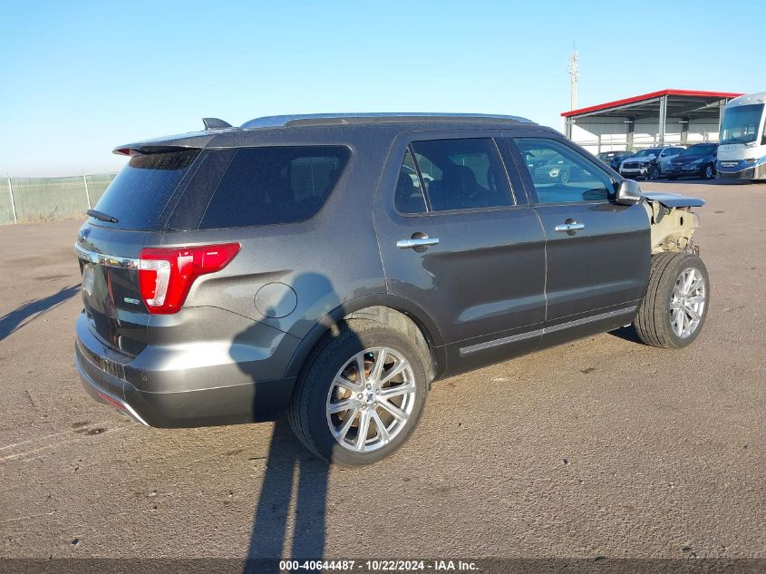 VIN 1FM5K8F80GGB43247 2016 Ford Explorer, Limited no.4