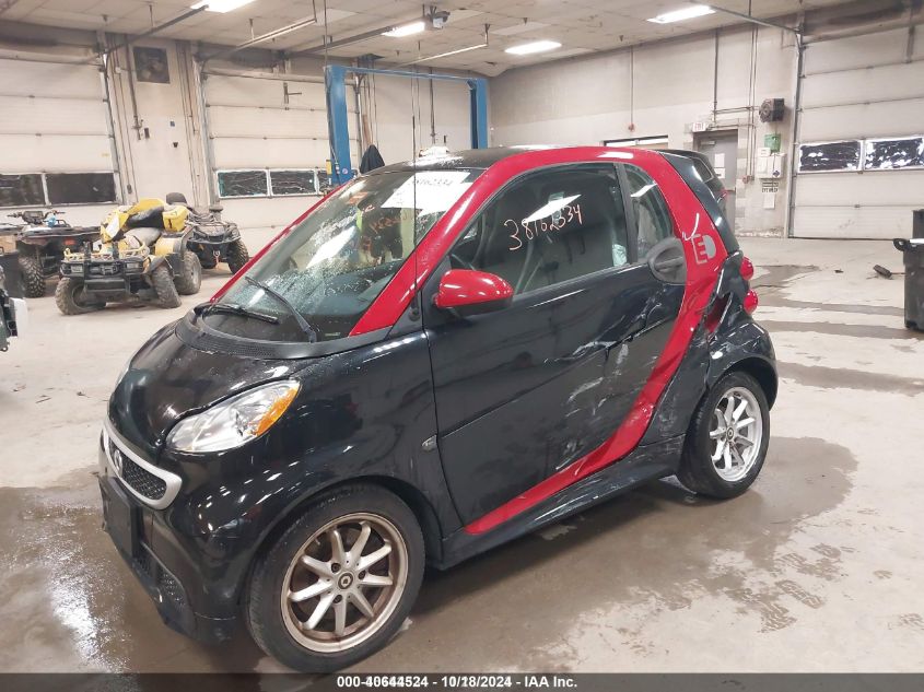 2015 Smart Fortwo Electric Drive Passion VIN: WMEEJ9AAXFK824424 Lot: 40644524