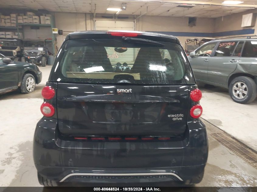 2015 Smart Fortwo Electric Drive Passion VIN: WMEEJ9AAXFK824424 Lot: 40644524