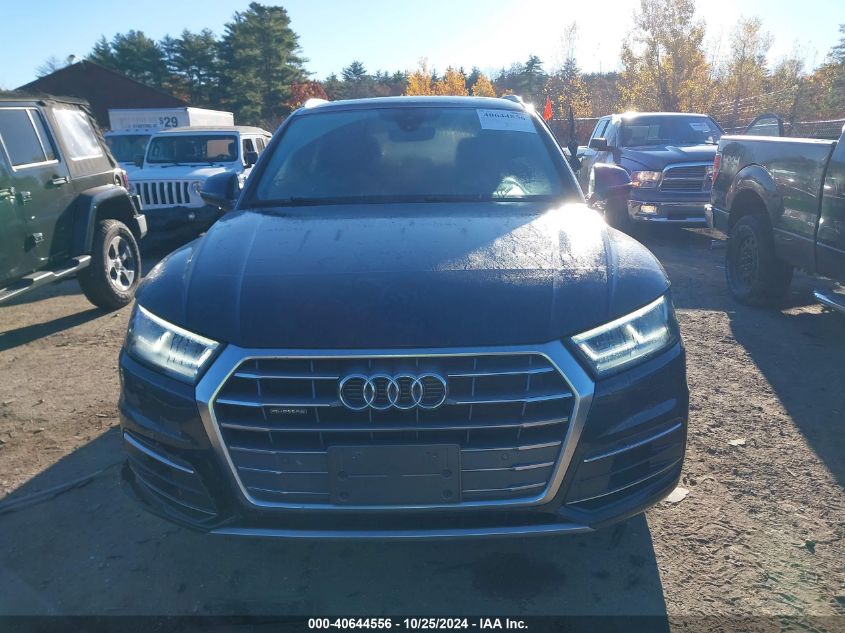 2018 Audi Q5 2.0T Premium/2.0T Tech Premium VIN: WA1BNAFY6J2113481 Lot: 40644556