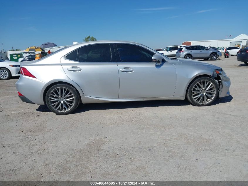 2014 Lexus Is 250 VIN: JTHBF1D22E5027430 Lot: 40644595