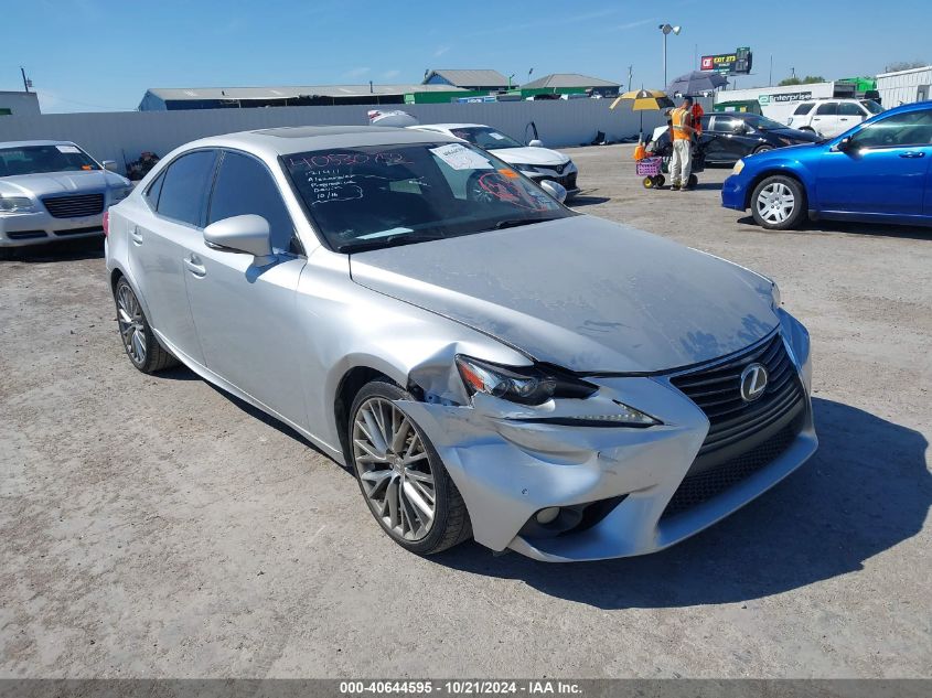 2014 Lexus Is 250 VIN: JTHBF1D22E5027430 Lot: 40644595