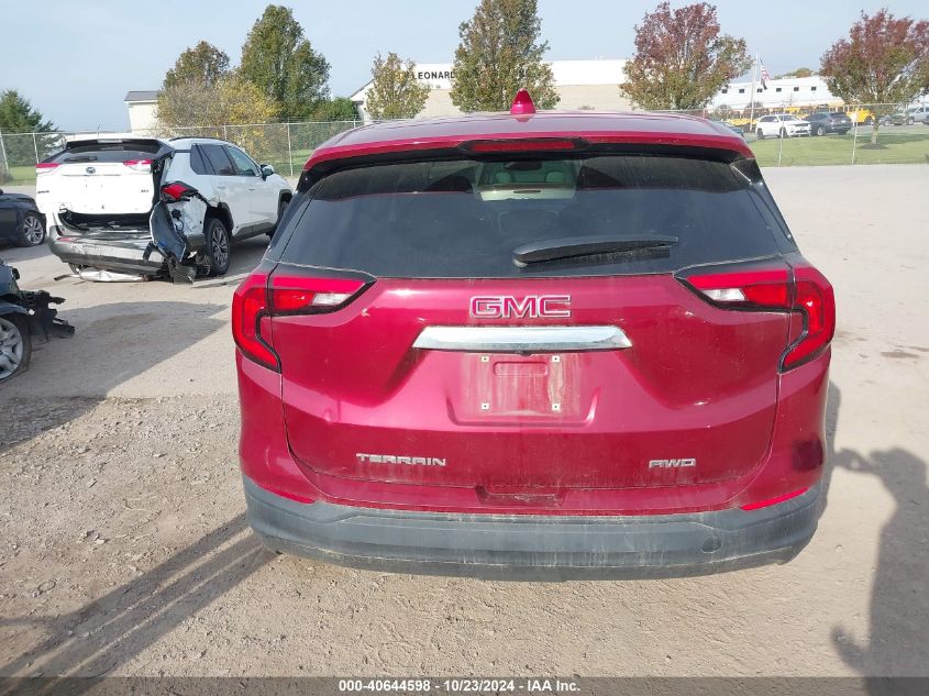 2018 GMC Terrain Sle VIN: 3GKALTEV6JL398969 Lot: 40644598