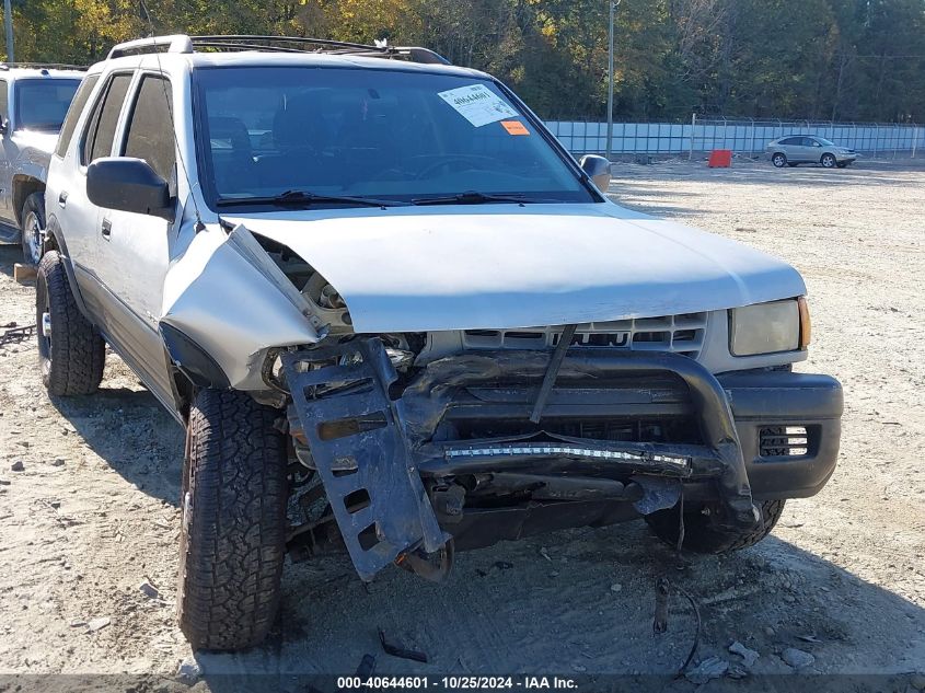 1999 Isuzu Rodeo Ls/Lse/S 3.2L VIN: 4S2CK58W0X4336218 Lot: 40644601