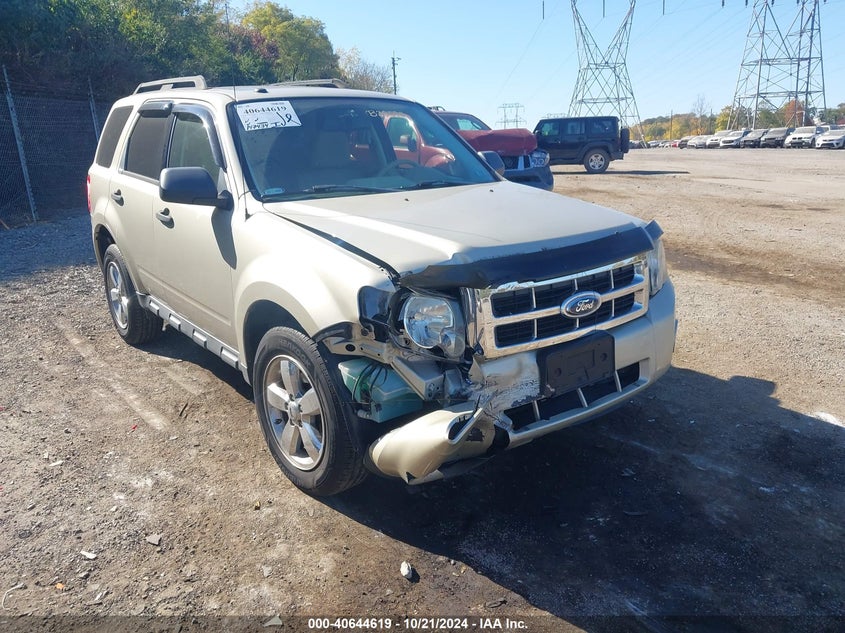 2012 Ford Escape Xlt VIN: 1FMCU9DG7CKB20993 Lot: 40644619