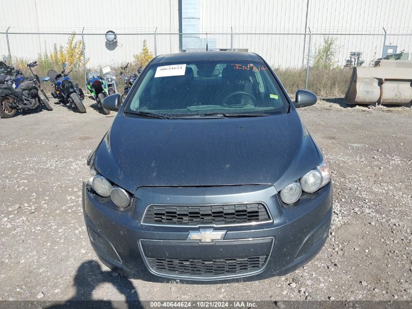 2013 Chevrolet Sonic Lt Auto VIN: 1G1JC5SB8D4113225 Lot: 40644624