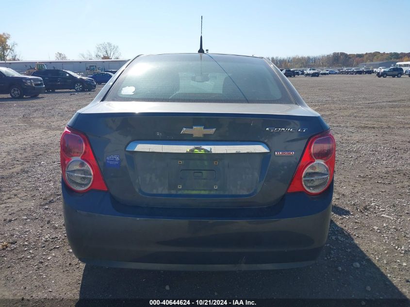 2013 Chevrolet Sonic Lt Auto VIN: 1G1JC5SB8D4113225 Lot: 40644624