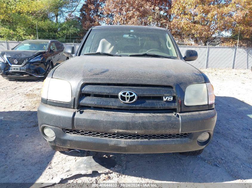 2004 Toyota Tundra Limited V8 VIN: 5TBDT48144S458049 Lot: 40644633