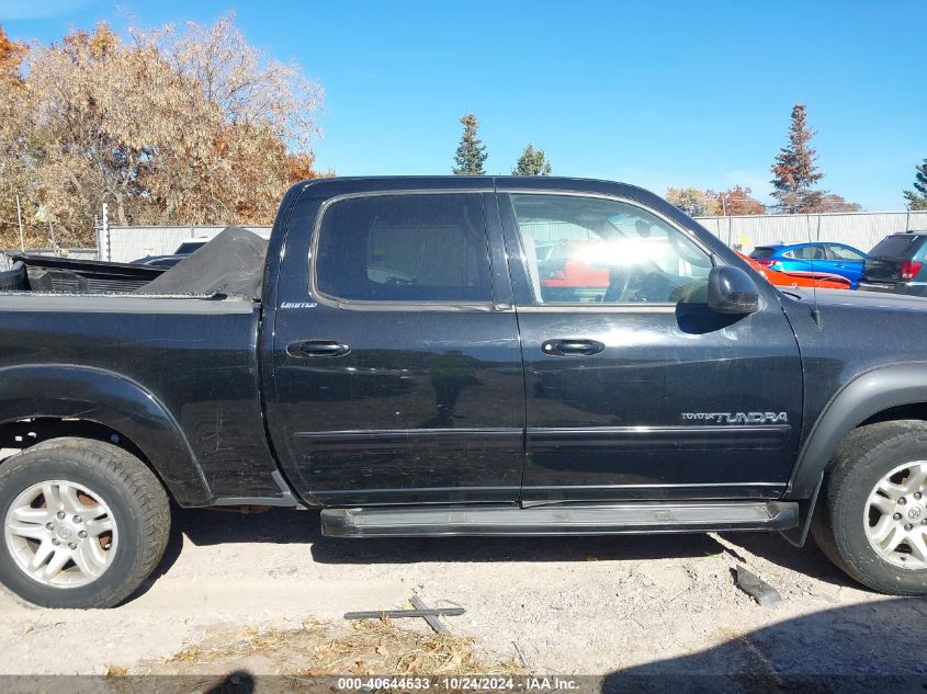 2004 Toyota Tundra Limited V8 VIN: 5TBDT48144S458049 Lot: 40644633