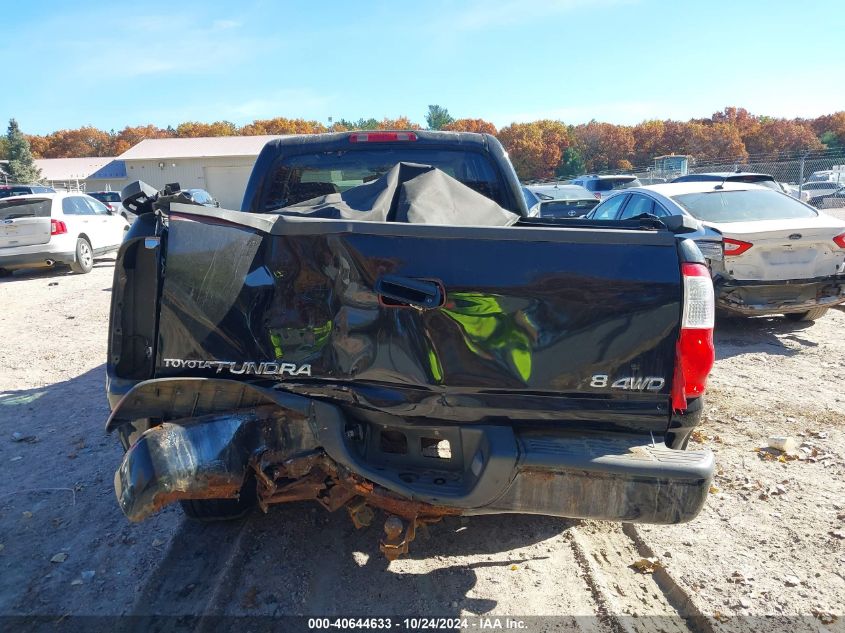 2004 Toyota Tundra Limited V8 VIN: 5TBDT48144S458049 Lot: 40644633