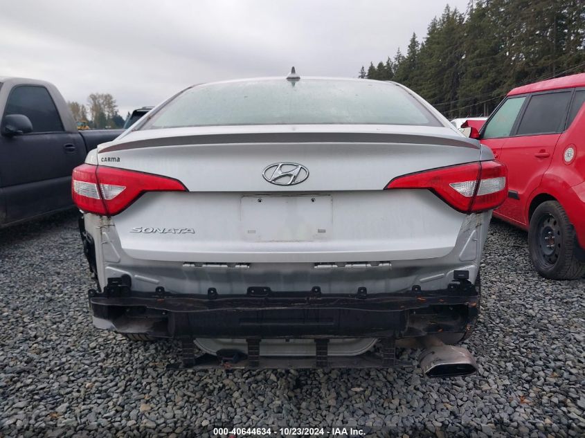 2015 Hyundai Sonata Se VIN: 5NPE24AF9FH256692 Lot: 40644634