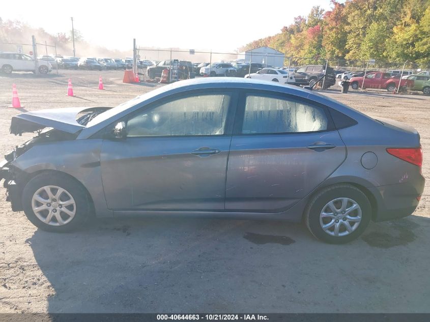 2014 Hyundai Accent Gls/Gs VIN: KMHCT4AE3EU757377 Lot: 40644663