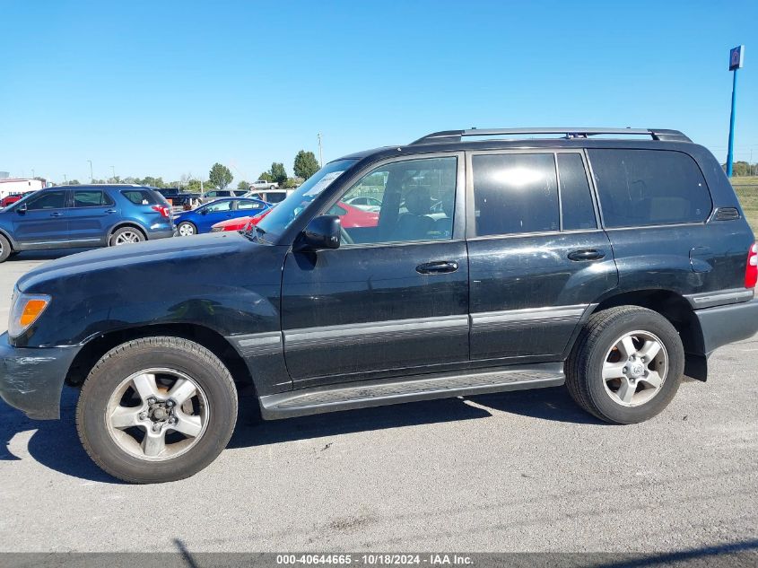 2004 Toyota Land Cruiser VIN: JTEHT05J142062119 Lot: 40644665