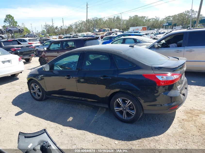 2014 Ford Focus Se VIN: 1FADP3F27EL222277 Lot: 40644674