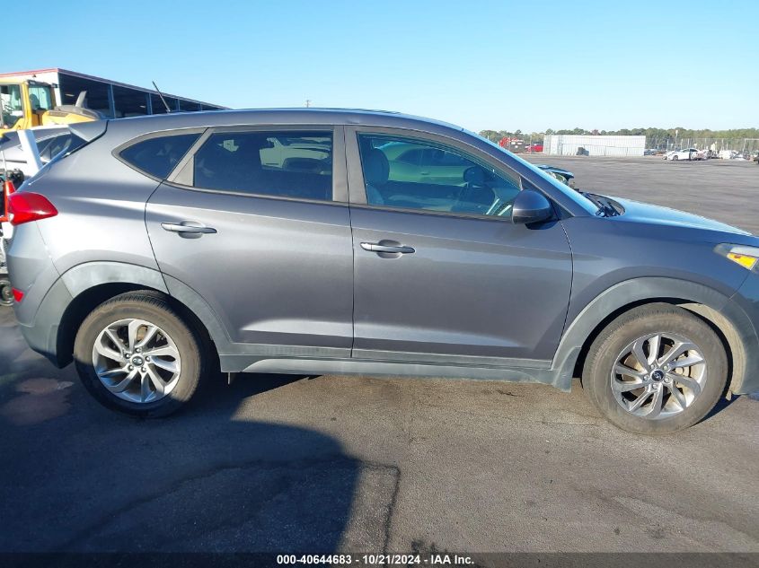 2016 Hyundai Tucson Se VIN: KM8J23A44GU136017 Lot: 40644683