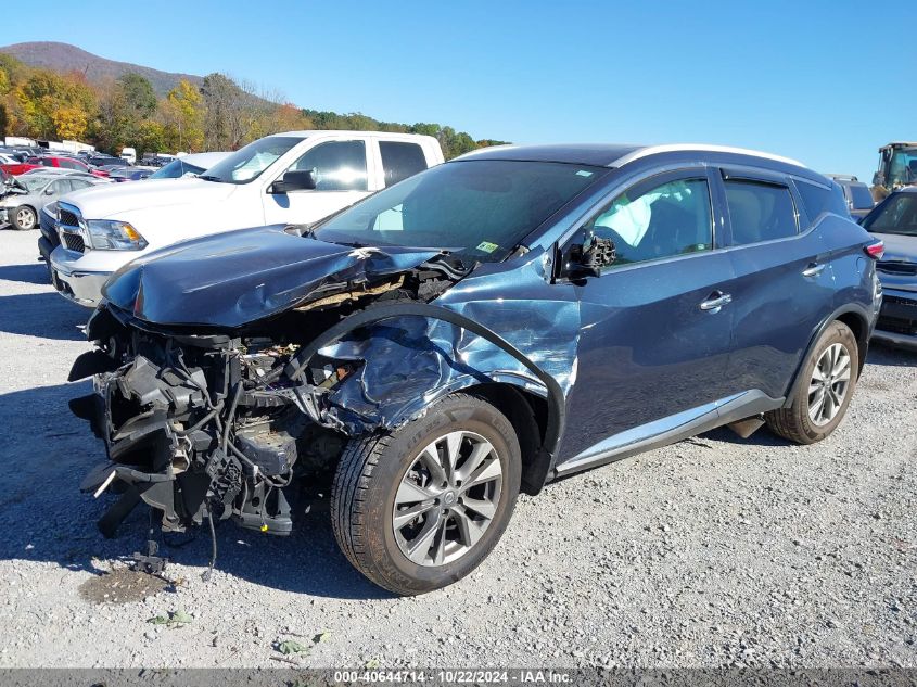 2015 Nissan Murano Sl VIN: 5N1AZ2MHXFN269331 Lot: 40644714