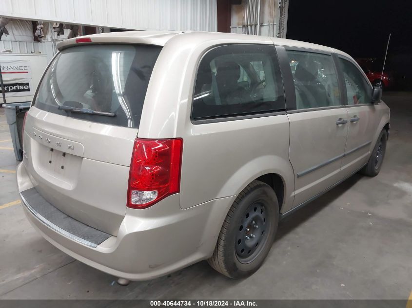 VIN 2C4RDGBGXER452193 2014 Dodge Grand Caravan, Ame... no.4